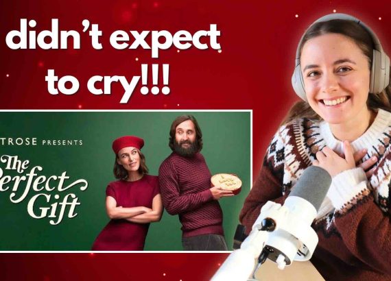 reacting to british christmas adverts