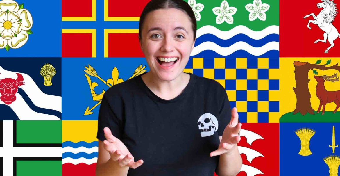 ranking uk county flags